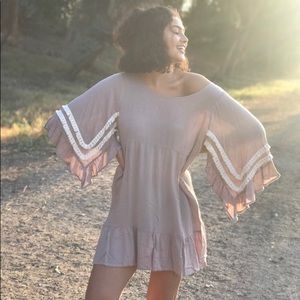 umgee tan dress